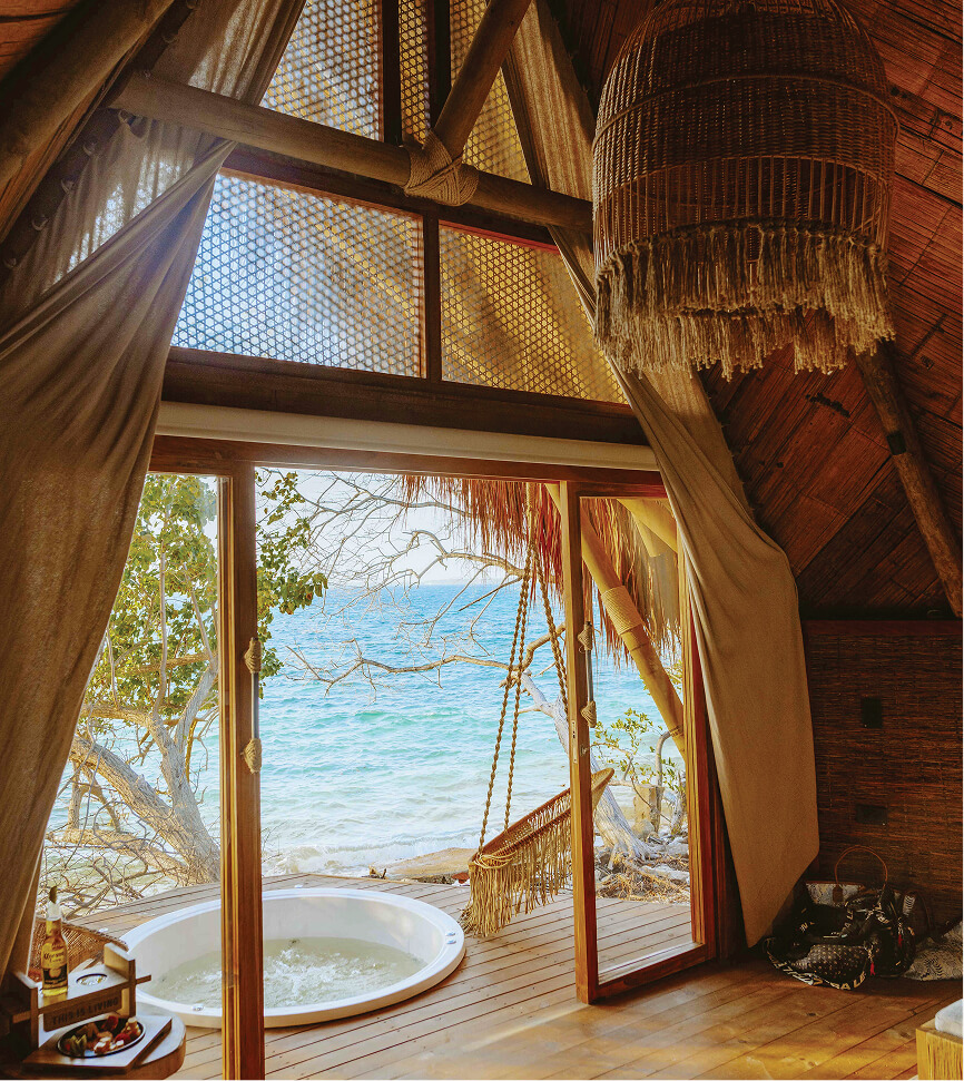 Habitación en Isla Corona