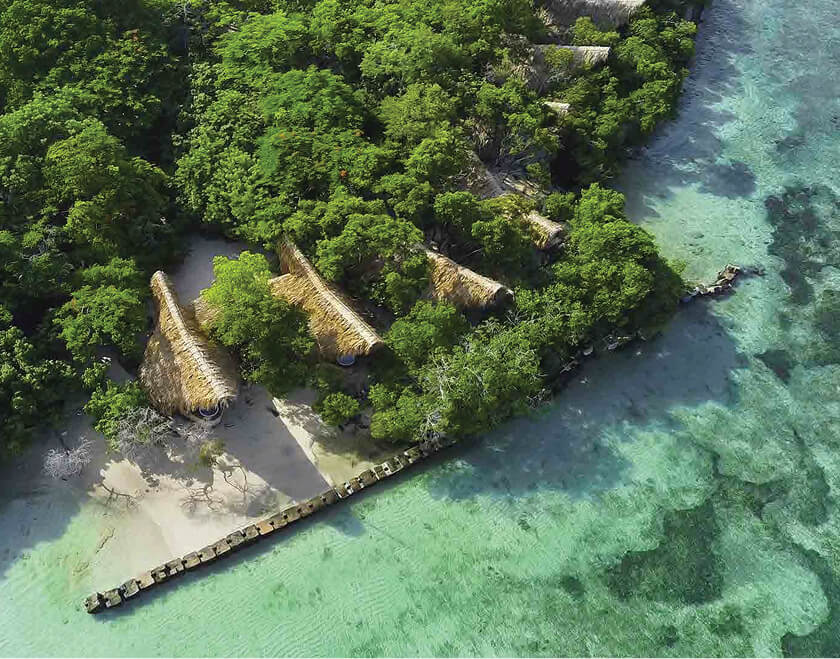 Isla en Colombia